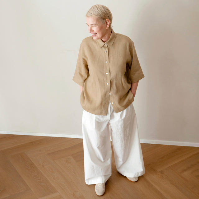 Hemd KAI sandgelb