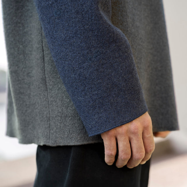Pullover OFFSET Blau/Grau