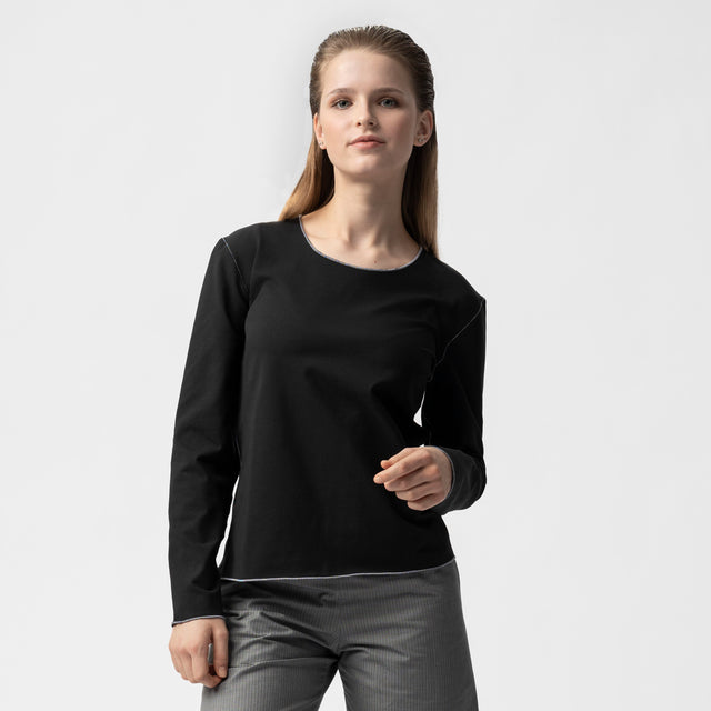 Basicshirt schwarz