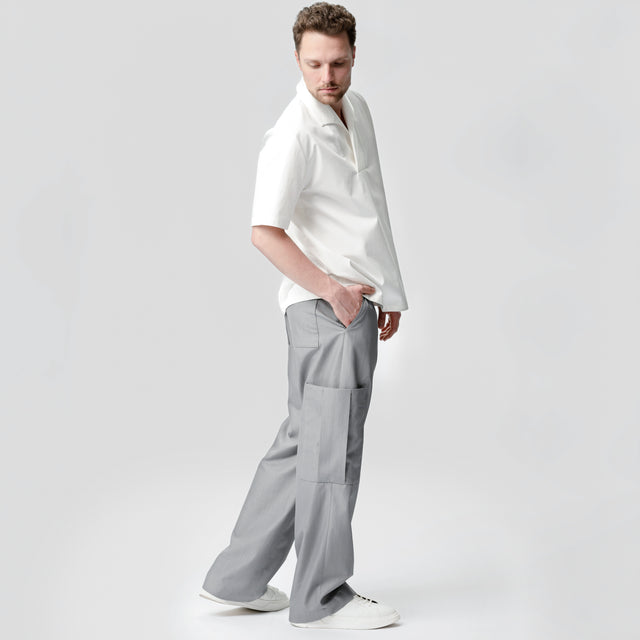 Hose aus cool wool
