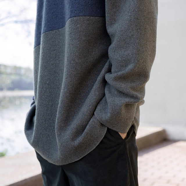 Pullover OFFSET Blau/Grau
