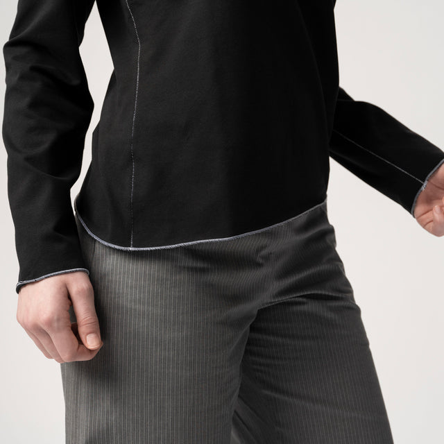 Basicshirt schwarz