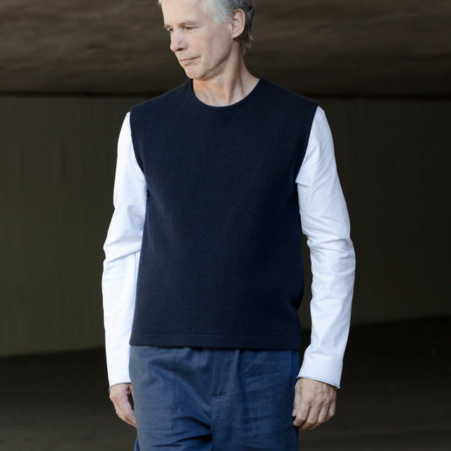 Pullunder Milan Navy